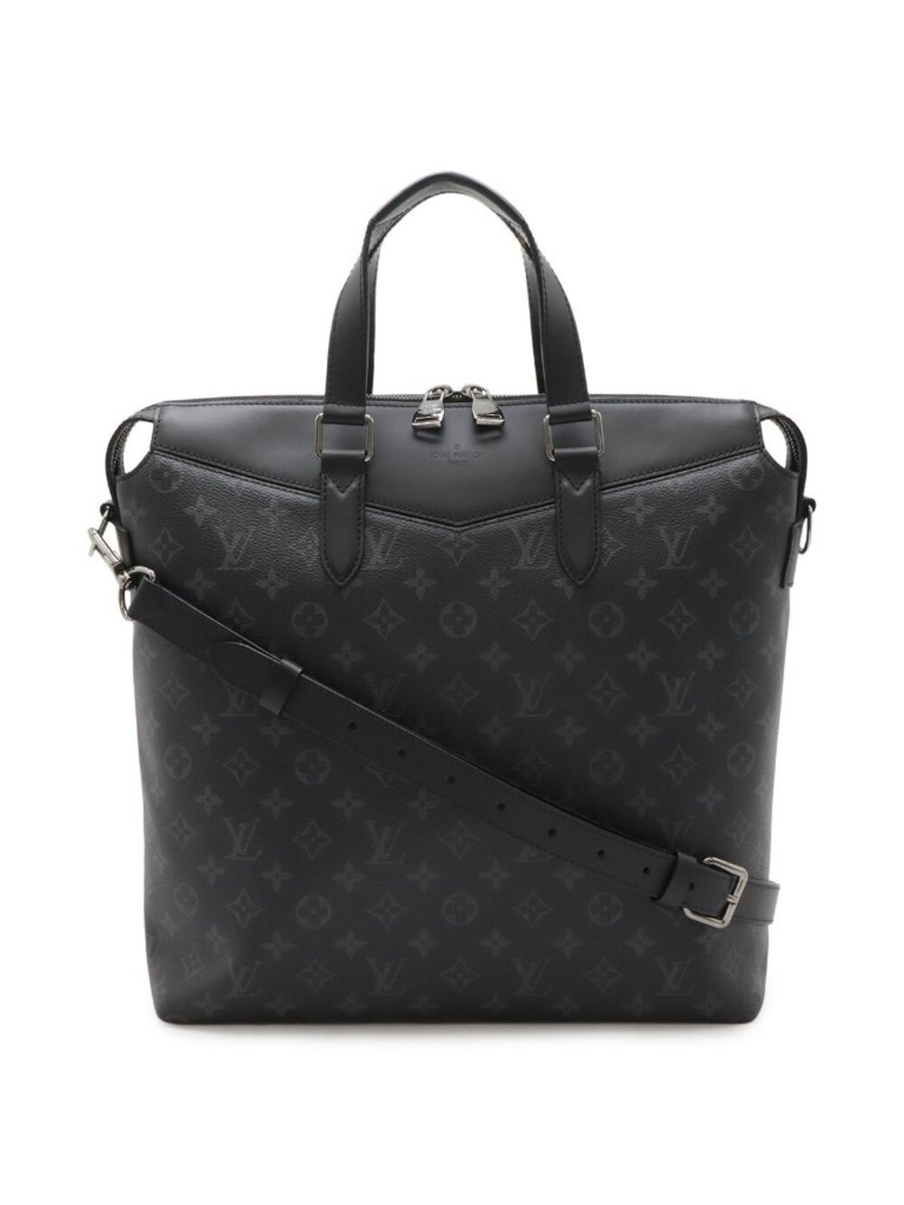 Louis Vuitton Monogram Eclipse Tote Explorer Business Briefcase 2-Way Shoulder